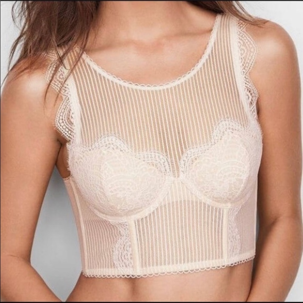 VS Ivory Dream Angels Demi Bra
